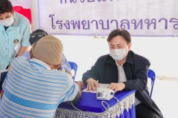 หน่วยแพทย์เคลื่อนที่ รพ.ผศ.ให้บริการทหารผ่านศึกเขตชลบุรี