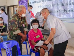 หน่วยแพทย์เคลื่อนที่ รพ.ผศ.ให้บริการทหารผ่านศึกเขตชลบุรี