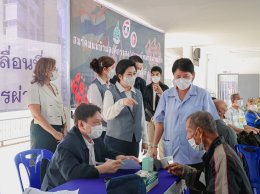 หน่วยแพทย์เคลื่อนที่ รพ.ผศ.ให้บริการทหารผ่านศึกเขตชลบุรี