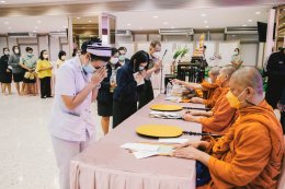 โรงพยาบาลทหารผ่านศึก จัดพิธีทำบุญถวายสังฆทาน เพื่ออุทิศส่วนกุศลแก่ทหารผ่านศึกและผู้ป่วยทั่วไปที่ล่วงลับ