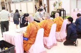 โรงพยาบาลทหารผ่านศึก จัดพิธีทำบุญถวายสังฆทาน เพื่ออุทิศส่วนกุศลแก่ทหารผ่านศึกและผู้ป่วยทั่วไปที่ล่วงลับ