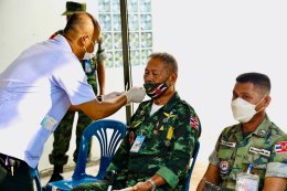 พลเอก สัณทัศน์ นันทิภาคย์หิรัญ ผู้อำนวยการองค์การสงเคราะห์ทหารผ่านศึก และคุณพัณณ์ชิตา นันทิภาคย์หิรัญ นายกสมาคมแม่บ้านองค์การสงเคราะห์ทหารผ่านศึก ได้เป็นประธานในพิธีมอบกายอุปกรณ์เสริมและเทียม ให้กับทหารผ่านศึกที่สำนักงานสงเคราะห์ทหารผ่านศึกเขตจันทบุรี