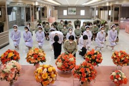 สมเด็จพระเจ้าลูกเธอ เจ้าฟ้าพัชรกิติยาภาฯ พระราชทานแจกันดอกไม้มอบให้โรงพยาบาลทหารผ่านศึก