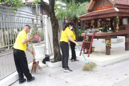 องค์การสงเคราะห์ทหารผ่านศึก ในพระบรมราชูปถัมภ์ โดย พลเอก สัณทัศน์ นันทิภาคย์หิรัญ ผู้อำนวยการองค์การสงเคราะห์ทหารผ่านศึก พร้อมด้วยคณะผู้บริหาร นำพนักงานและเจ้าหน้าที่ทำกิจกรรมจิตอาสาเทิดทูนสถาบันพระมหากษัตริย์ 