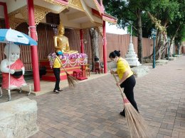 องค์การสงเคราะห์ทหารผ่านศึก ในพระบรมราชูปถัมภ์ โดย พลเอก สัณทัศน์ นันทิภาคย์หิรัญ ผู้อำนวยการองค์การสงเคราะห์ทหารผ่านศึก พร้อมด้วยคณะผู้บริหาร นำพนักงานและเจ้าหน้าที่ทำกิจกรรมจิตอาสาเทิดทูนสถาบันพระมหากษัตริย์ 