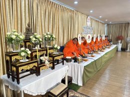 วันที่ ๙ สิงหาคม ๒๕๖๖  นายแพทย์ สง่า  พินิจพิชิตกุล ผู้อำนวยการโรงพยาบาลทหารผ่านศึก ร่วมพิธีทำบุญเนื่องในวันครบรอบ ๕๕ ปี การก่อตั้งมูลนิธิสงเคราะห์ครอบครัวทหารผ่านศึก