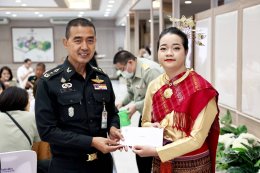 โรงพยาบาลทหารผ่านศึก จัดงานเลี้ยงขอบคุณพนักงานและลูกจ้างโรงพยาบาลทหารผ่านศึกที่เกษียณอายุประจำปี ๒๕๖๖