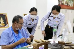 คณะอาจารย์ และนักเรียนจากโรงเรียนพยาบาล วิทยาลัยการแพทย์ทหาร แห่งประเทศญี่ปุ่น พร้อมด้วยอาจารย์พยาบาล จาก วิทยาลัยพยาบาลกองทัพบก เข้าเยี่ยมชมโรงพยาบาลทหารผ่านศึก