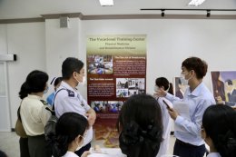 คณะอาจารย์ และนักเรียนจากโรงเรียนพยาบาล วิทยาลัยการแพทย์ทหาร แห่งประเทศญี่ปุ่น พร้อมด้วยอาจารย์พยาบาล จาก วิทยาลัยพยาบาลกองทัพบก เข้าเยี่ยมชมโรงพยาบาลทหารผ่านศึก