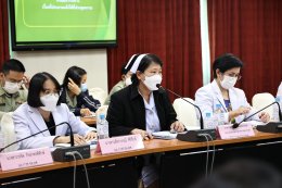 โรงพยาบาลทหารผ่านศึก จัดการประชุมหัวหน้าหน่วยขึ้นตรงของโรงพยาบาล จำนวน ๑๖ หน่วยงาน เพื่อรับทราบผลการดำเนินงาน และร่วมกันแก้ไขปัญหาขัดข้องในการปฏิบัติงานประจำเดือนมิถุนายน ๒๕๖๖