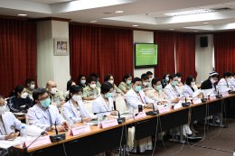 โรงพยาบาลทหารผ่านศึก จัดการประชุมหัวหน้าหน่วยขึ้นตรงของโรงพยาบาล จำนวน ๑๖ หน่วยงาน เพื่อรับทราบผลการดำเนินงาน และร่วมกันแก้ไขปัญหาขัดข้องในการปฏิบัติงานประจำเดือนมิถุนายน ๒๕๖๖