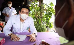 หน่วยแพทย์เคลื่อนที่ รพ.ผศ. ให้บริการตรวจรักษา ทหารผ่านศึก ณ สำนักงานสงเคราะห์ทหารผ่านศึก เขตนครสวรรค์