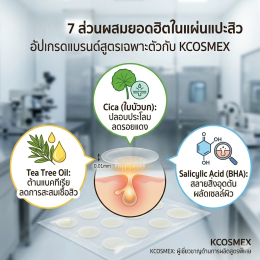 7 ส่วนผสมยอดฮิตในแผ่นแปะสิว ที่ช่วยลดการอักเสบและรอยแดง
