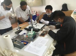 การสอนการใช้งานเครื่องมือวัดทางมาตรวิทยา รุ่นที่1