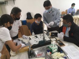 การสอนการใช้งานเครื่องมือวัดทางมาตรวิทยา รุ่นที่1