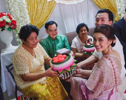 งานแต่งสุดหอมหวาน