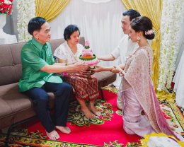 งานแต่งสุดหอมหวาน