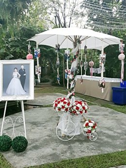  งานแต่งครีมทอง พระเช้า งานคุณเมสิริญา