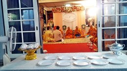  คุณธิดารัตน์งานแต่งธีมส้มพาสเทล 
