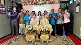  คุณธิดารัตน์งานแต่งธีมส้มพาสเทล 