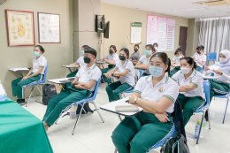 วันที่ 8 มีนาคม 2565 นักเรียนพนักงานผู้ช่วยพยาบาล รุ่นที่ 41 