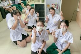 นักเรียนพนักงานผู้การบริบาล รุ่น 47 สอบมาตรฐานฝีมือแรงงานแห่งชาติ ภาคความรู้ สาขาการดูแลผู้สูงอายุ ระดับ 1 ณ ศูนย์ทดสอบมาตรฐานฝืมือแรงงาน โรงเรียนเดอะแคร์การบริบาล อุบลราชธานี