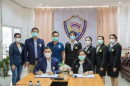 ร่วมลงนามบันทึกข้อตกลงโครงการอบรมหลักสูตรการดูแลผู้สูงอายุ
