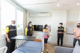 ตรวจเยี่ยมศิริอรุณแคร์ สาขาอุบลราชธานี ประกอบการขอออกเครื่องหมายรับรองมาตรฐานฝีมือแรงงาน