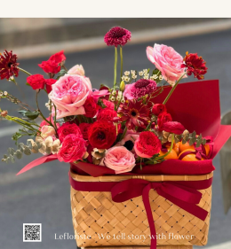 กระเช้าผลไม้พรีเมี่ยมเพื่อสุขภาพ Le Floriste ของขวัญผู้ใหญ่ จัดส่ง (รูปที่ 69