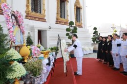 บริษัท ซีเค พาวเวอร์ จำกัด (มหาชน) ร่วมเป็นเจ้าภาพในการบำเพ็ญกุศลและวางพวงมาลาถวายสักการะ ในพระพิธีธรรมสวดพระอภิธรรม ด้วยความสำนึกในพระมหากรุณาธิคุณอันหาที่สุดมิได้