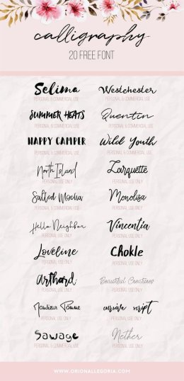 Fonts Free Wedding