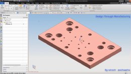 Create Drilling Operation for 3D part by Hole Making