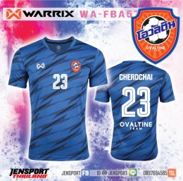 เสื้อ warrix ติดโลโก ทีมชาติไทย ทีม ร้อย บก ทภ 1 (warrix wa-1567)