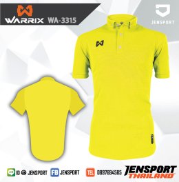 เสื้อฟุตบอลคอปก warrix wa-3315