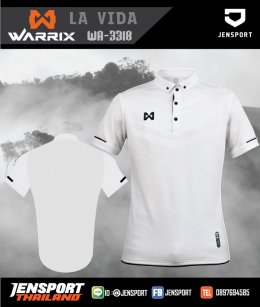 เสื้อแบดมิตัน ทีม วิริยะประกันภัยครับ เสื้อ Warrix รุ่นคลาสสิค WA-3318