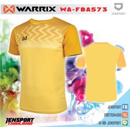 เสื้อฟุตบอล Warrix WA-FBA573 ใหม่สุดๆ สีแดง ทีมรวงข้าว เอฟซี