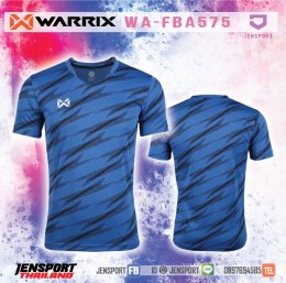 เสื้อฟุตบอล Warrix WA-FBA575 สีน้ำเงิน