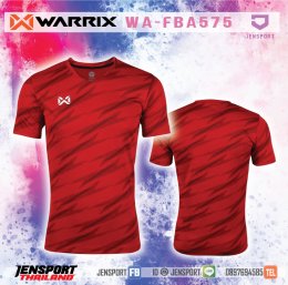 เสื้อฟุตบอล Warrix WA-FBA575 สีแดง