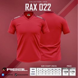 REAL RAX022 แดงสด