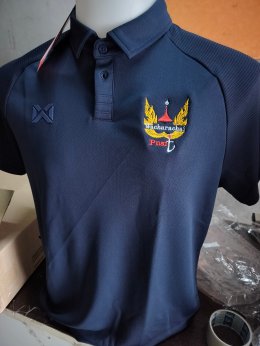 navy blue warrix polo sport jersey wacharachai pusit