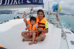 Review trip เกาะเฮ Sunset Catamaran