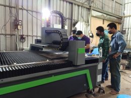ส่งมอบเครื่อง welding Fiber Laser 100w จำนวน 1 เครื่อง พิกัด บริษัท เอส เอ็น ซี คริเอติวิตี้ แอนโทโลจี จำกัด