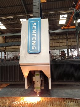 ส่งมอบเครื่อง  Fiber Laser รุ่น LT3015S กำลังเลเซอร์ 1000W พิกัด สเปช มีเดีย จำกัด  กรุงเทพมหานคร