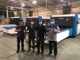 ส่งมอบเครื่อง Marking Fiber Laser 30w  พิกัดชลบุรี