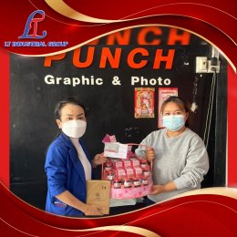 happy new year 2022 ส่งมอบความสุขจากใจ LT GROUP