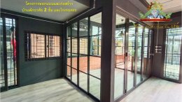 ออกแบบบ้าน สร้างบ้าน2ชั้น พร้อมโรงจอดรถ