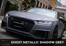 Audi TT Wrap Matte Black Grey