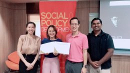 Award-Winning Coach, Founder of "Find Your Voice Asia', International Presenter, TEDx Speaker and Entrepreneur, meets 4th Year students of SPD International Programme.