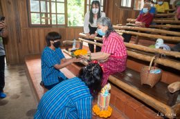 พิธีไหว้ครูโรงเรียนหมู่บ้านเด็ก 