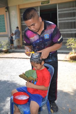 มูลนิธิเด็ก ร่วมกับวัดโพธิวงศาราม จัดบรรพชาสามเณรภาคฤดูร้อนประจำปี ๒๕๖๖ วันที่ ๒ เมษายน ๒๕๖๖